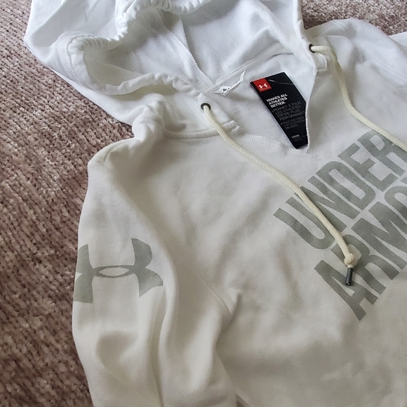 Under Armour White Hoodie - Picture 4 of 6